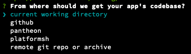 Lando App Codebase Selection Prompt