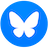 Bluesky Logo